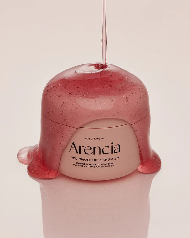 Arencia Fresh Red Smoothie Serum 30 50g sérum nutritivo coreano con 30 extractos de frutas rojas