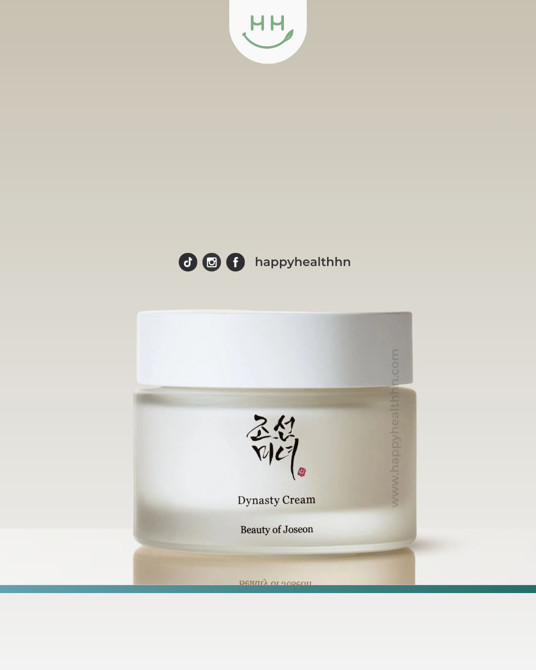 Beauty of Joseon Dynasty Cream crema hidratante coreana con 29% arroz 5% ginseng glass skin