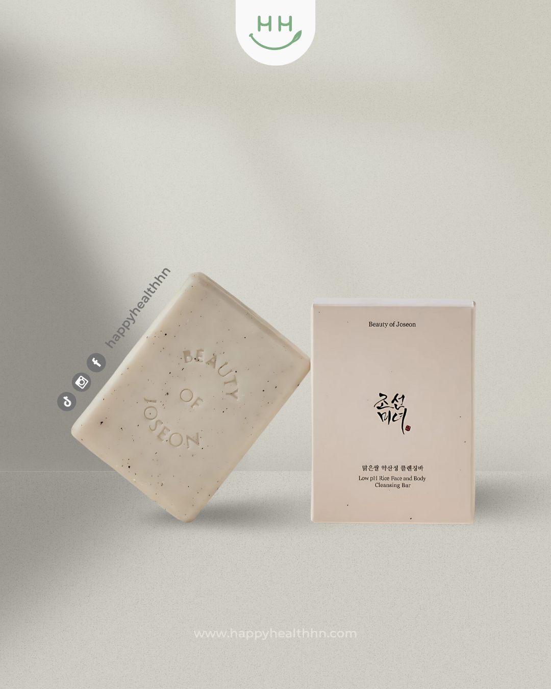 Beauty of Joseon Low pH Rice Cleansing Bar 100g con extracto salvado arroz y sésamo negro