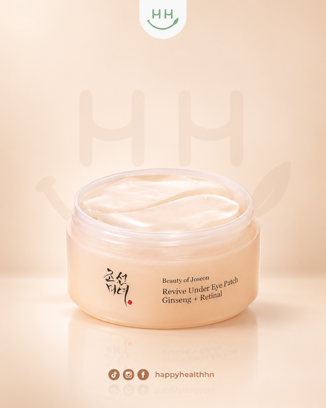 Beauty of Joseon Revive Under Eye Patch 60 parches ginseng retinal antiedad K-Beauty