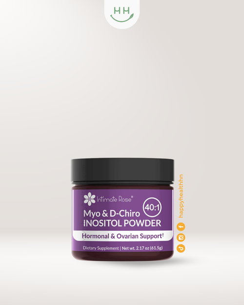 Intimate Rose - Myo & D-Chiro Inositol en Polvo 40:1 para Equilibrio Hormonal