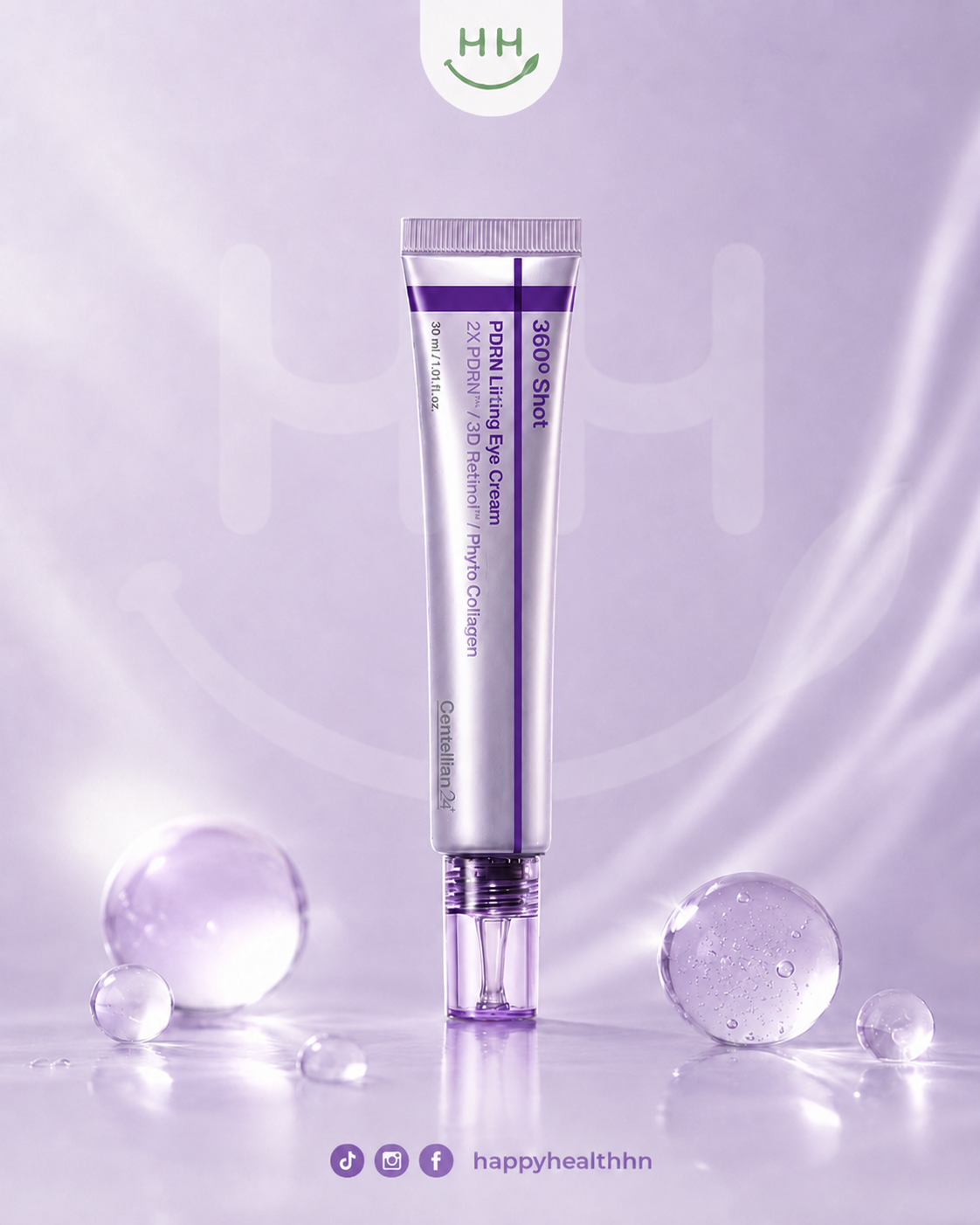 CENTELLIAN24 360 Shot PDRN Lifting Eye Cream 30ml crema ojos lifting anti-edad K-Beauty