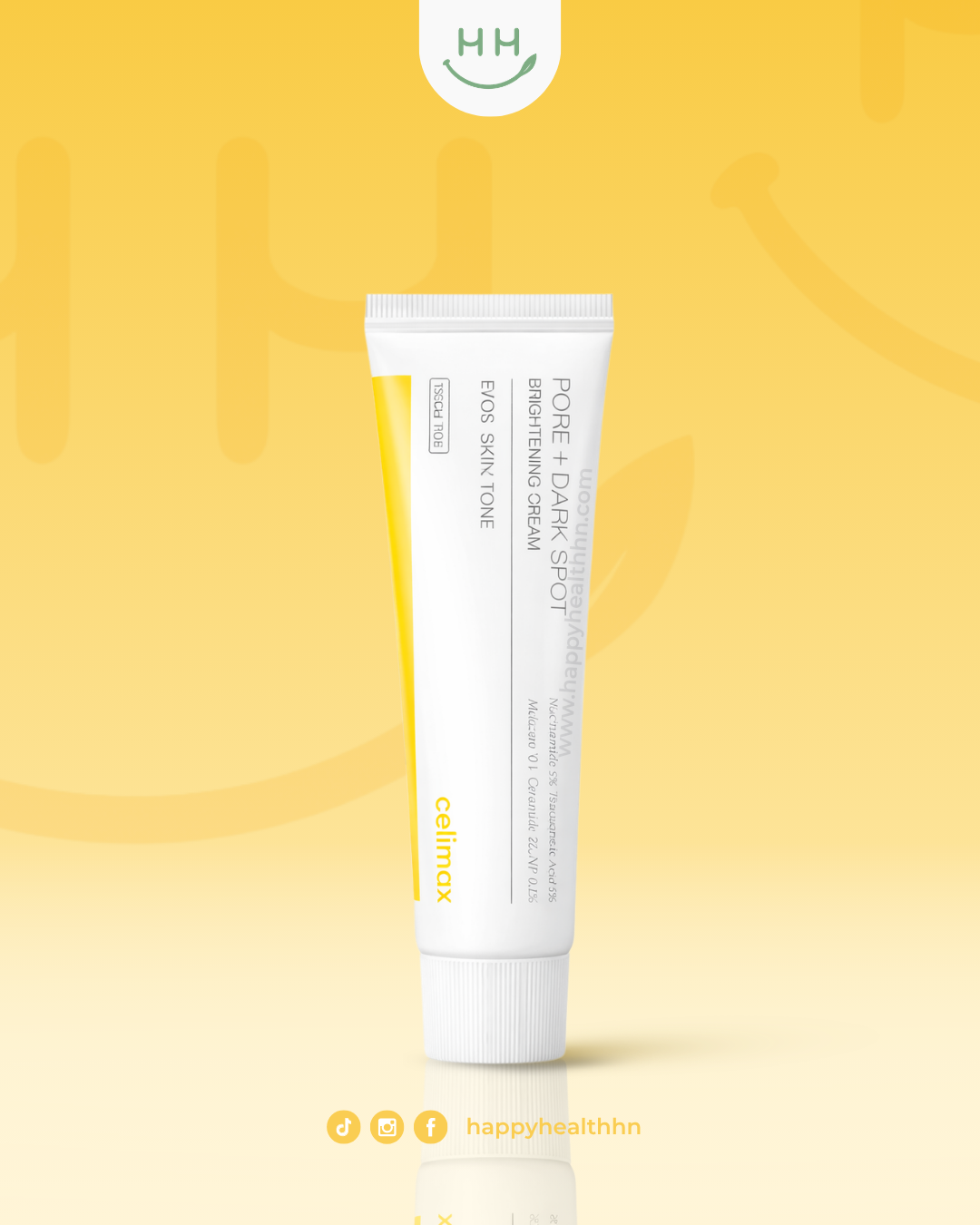 Celimax Pore Dark Spot Brightening Cream crema antimanchas con Niacinamida y Ácido Tranexámico