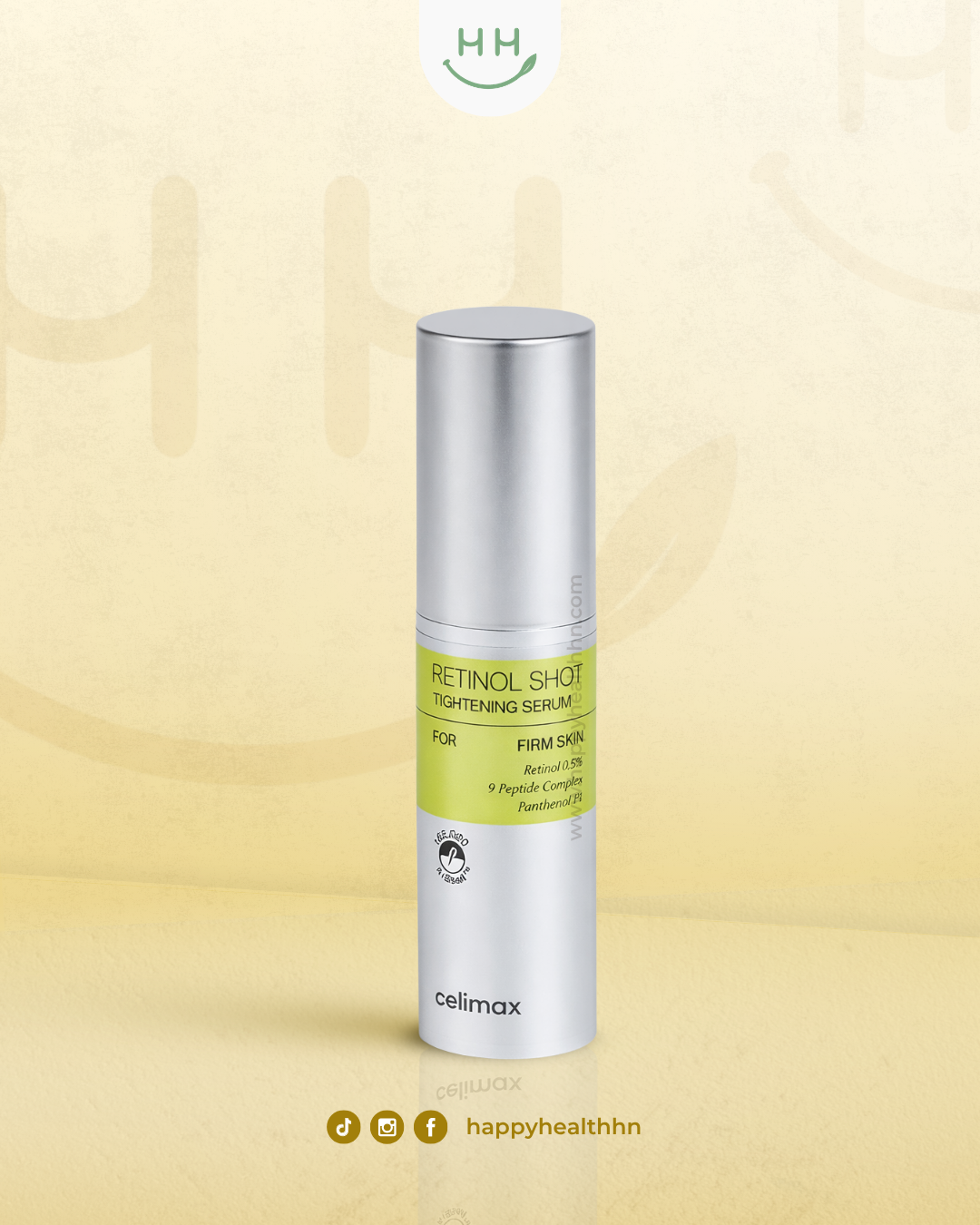 Celimax THE VITA-A Retinol Shot Serum antiedad con 0.1% retinol puro y 9 péptidos