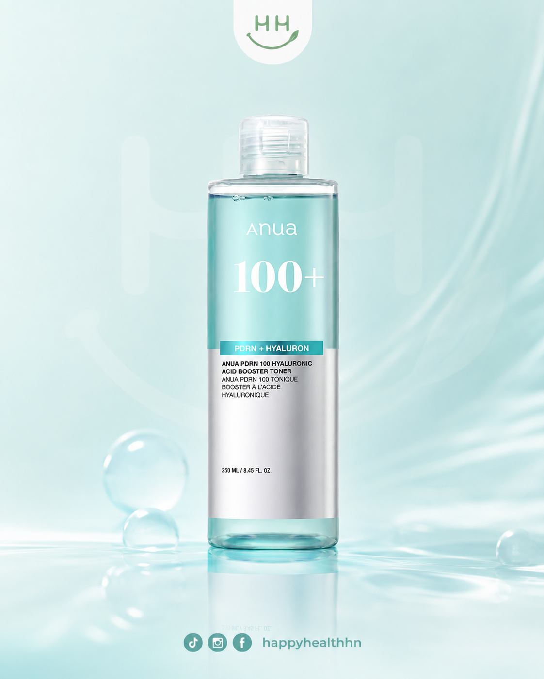 Anua - Tóner Anti-Edad con ADN de Salmón (250ml) | Para Opacidad, Elasticidad y Líneas Finas