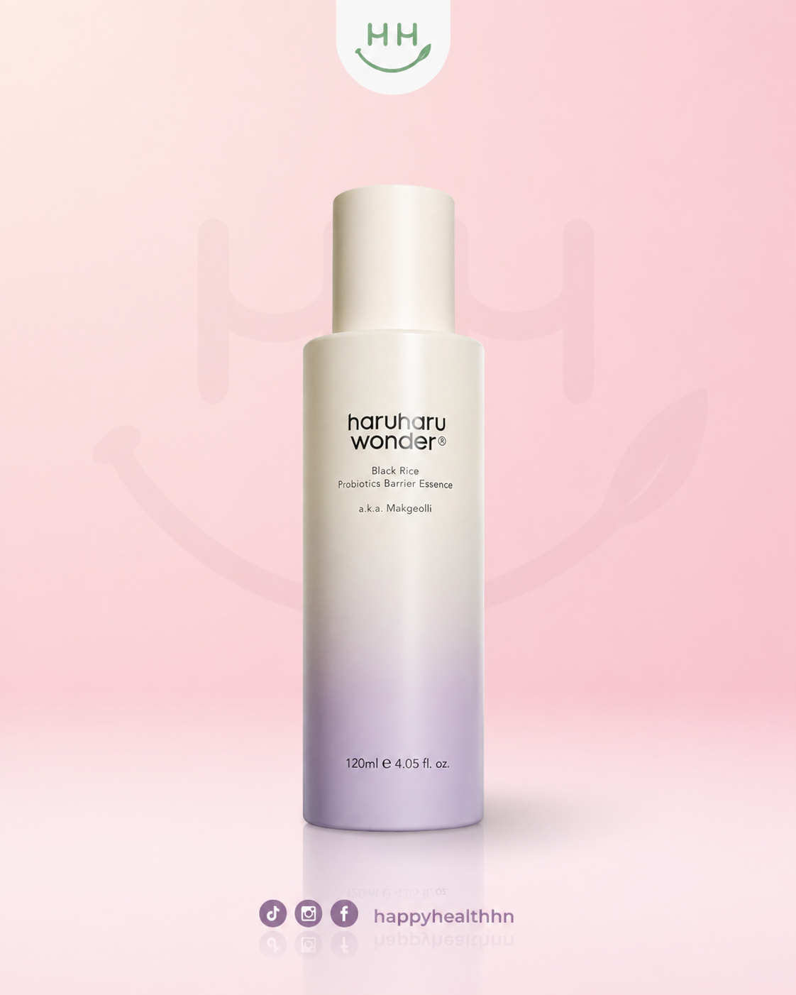 Haruharu Wonder - Black Rice Probiotics Essence 120ml | Repara Barrera + Firmeza + Probióticos