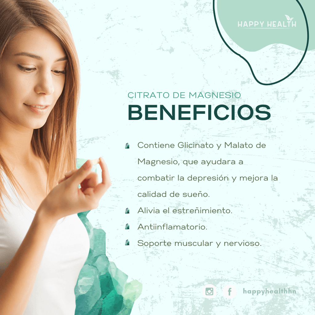 Imagen profesional de suplemento NOW Foods magnesio citrato - ideal para deportistas y manejo del estrés