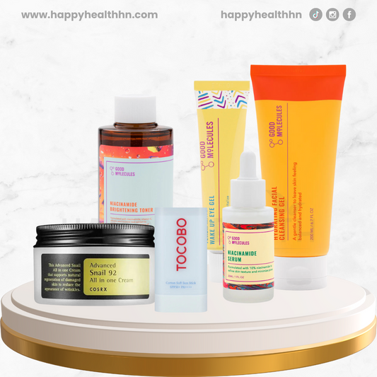 Kit #6 - Para piel con tono desigual, manchas, sensible o deshidratada