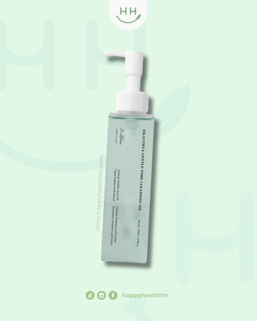 Dr Althea Gentle Pore Cleansing Oil 150ml aceite limpiador vegano K-Beauty