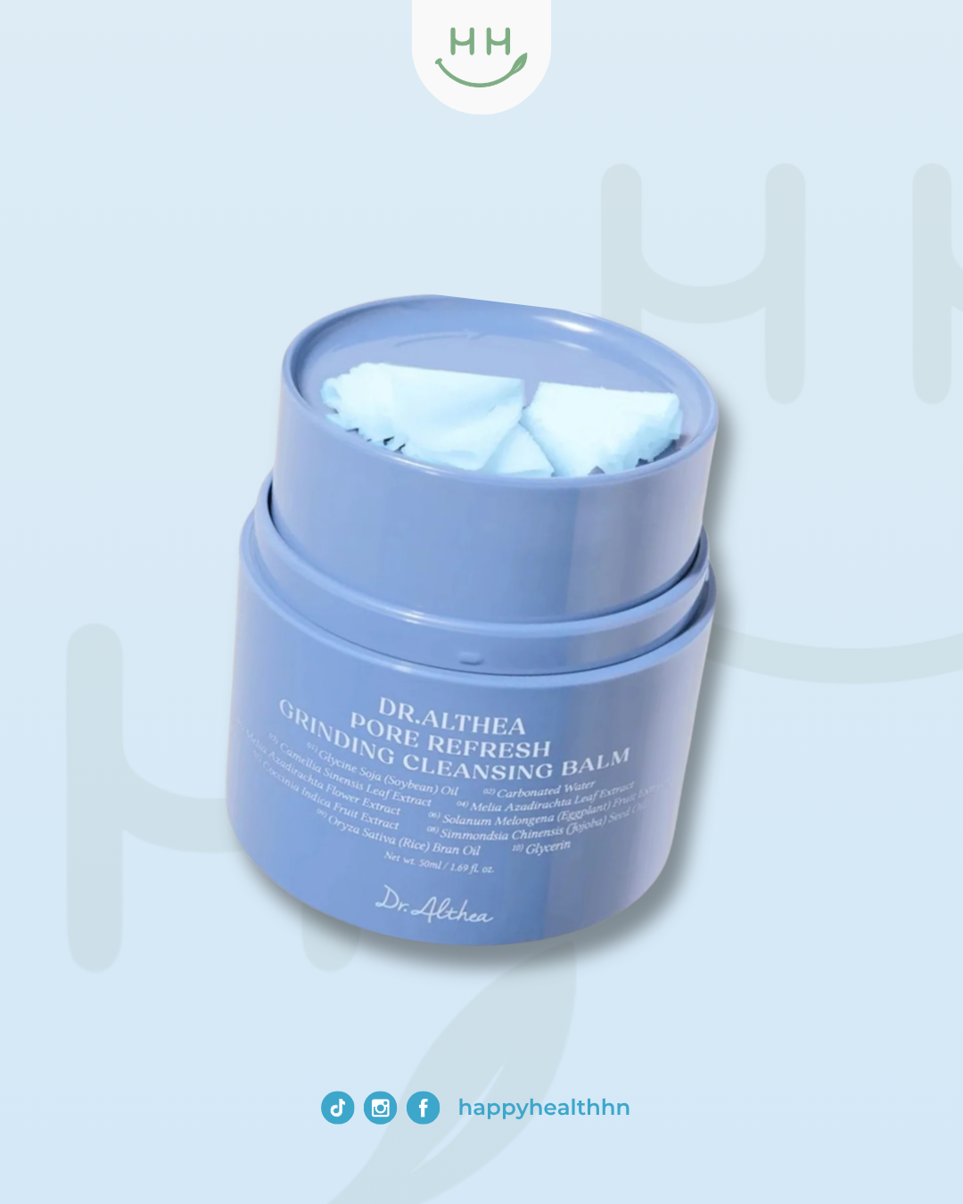 Dr.Althea Pore Refresh Grinding Cleansing Balm 50ml bálsamo limpiador coreano vegano