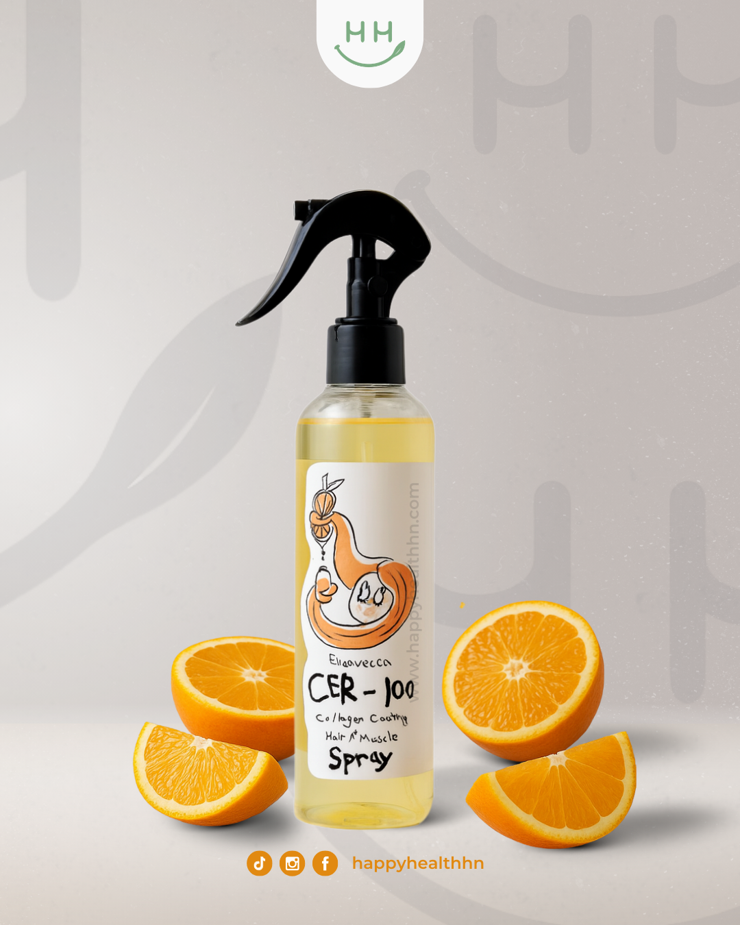 Elizavecca CER-100 Collagen Coating Hair A+ Muscle Spray protector térmico sin enjuague