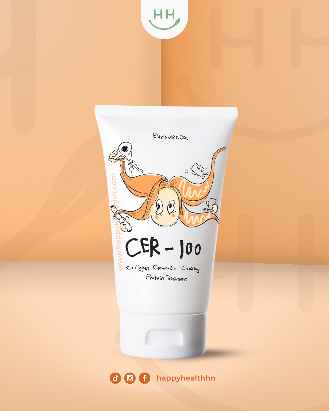 Elizavecca CER-100 Collagen Coating Protein Treatment reparador capilar con colágeno