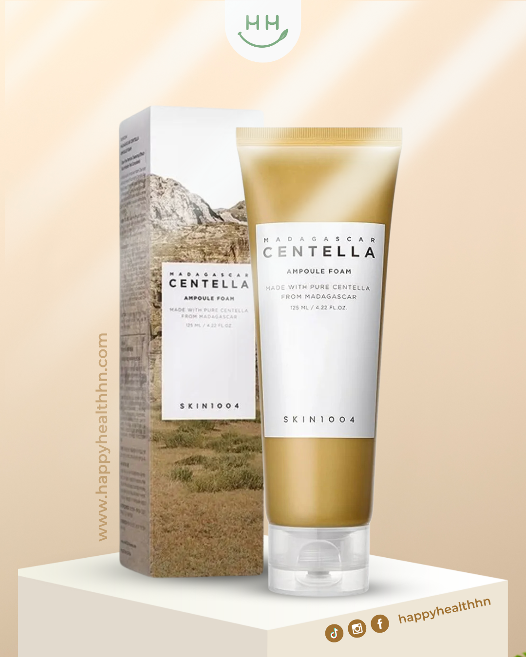 Skin1004 Espuma Centella – limpieza facial suave con centella asiática de Madagascar