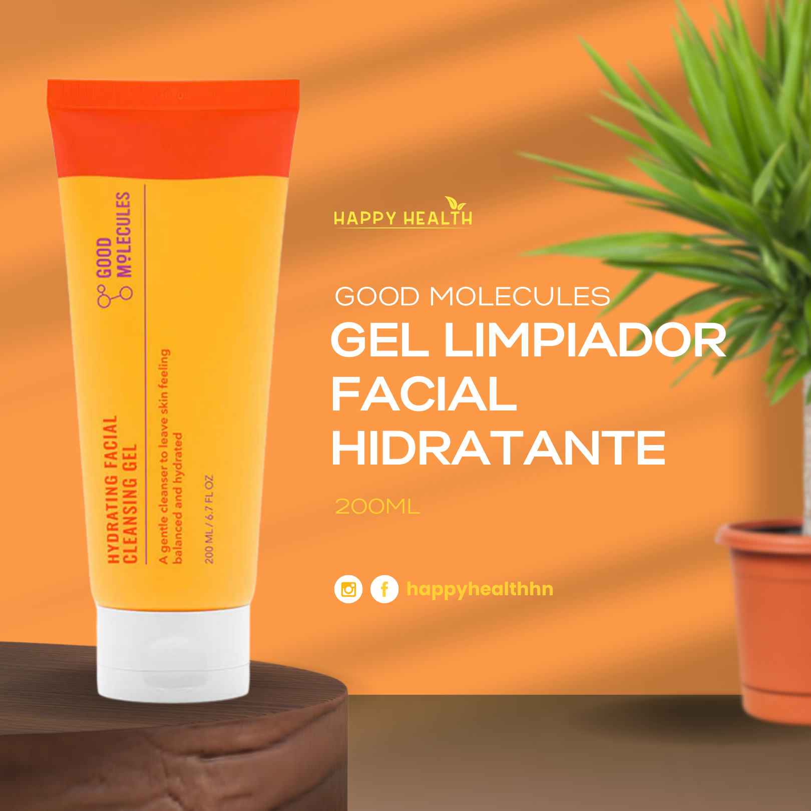 Hydrating Facial Cleansing Gel – limpieza profunda y suave