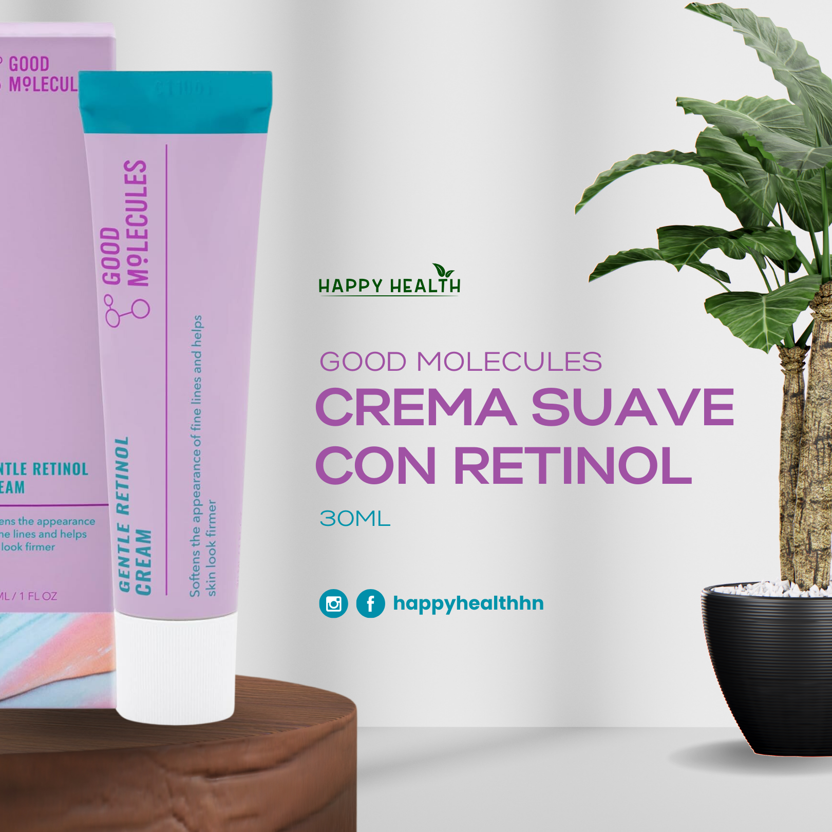 Crema suave con retinol para piel sensible de Good Molecules