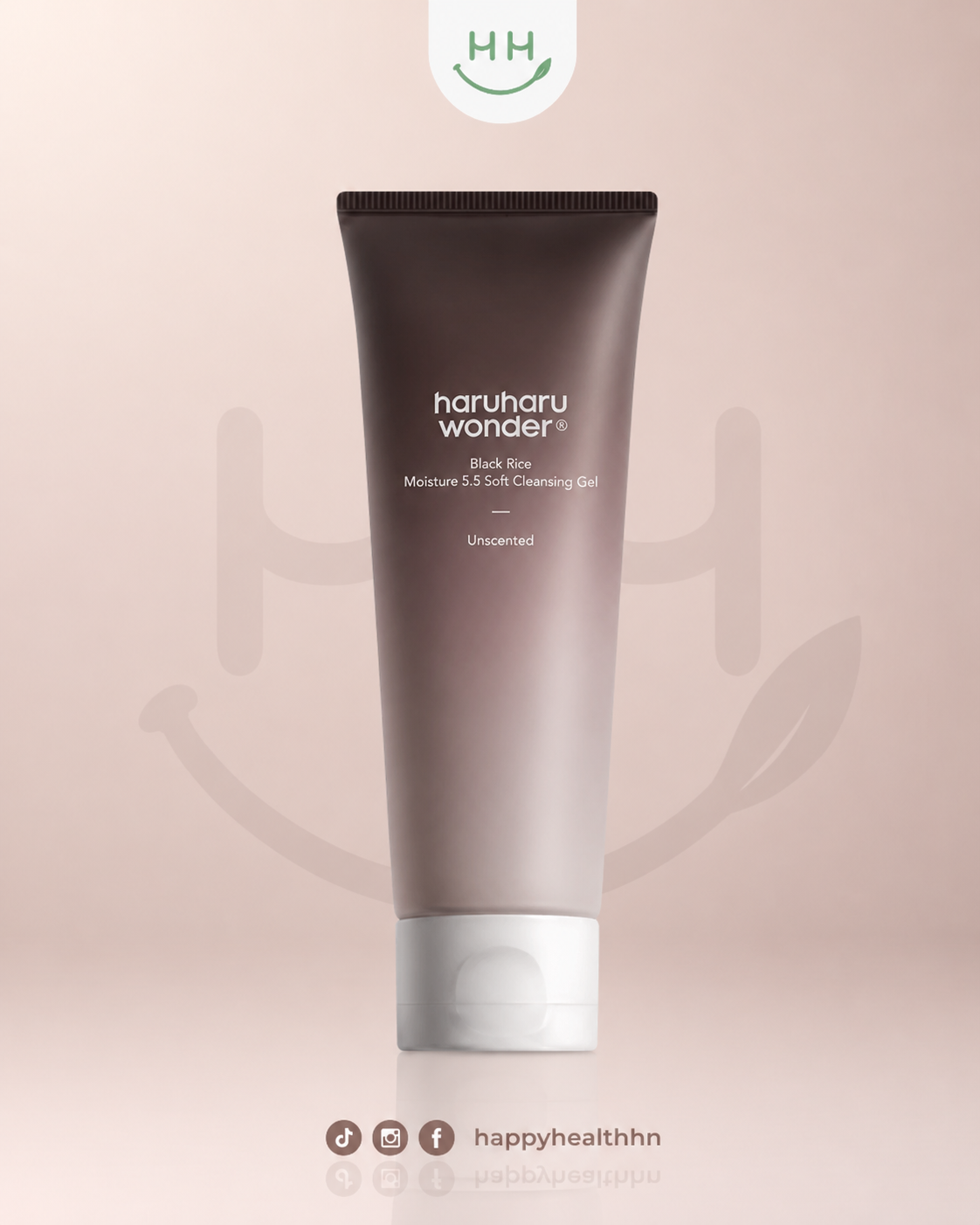 HARUHARU WONDER Black Rice Moisture 5.5 Soft Cleansing Gel 100ml limpiador pH bajo K-Beauty