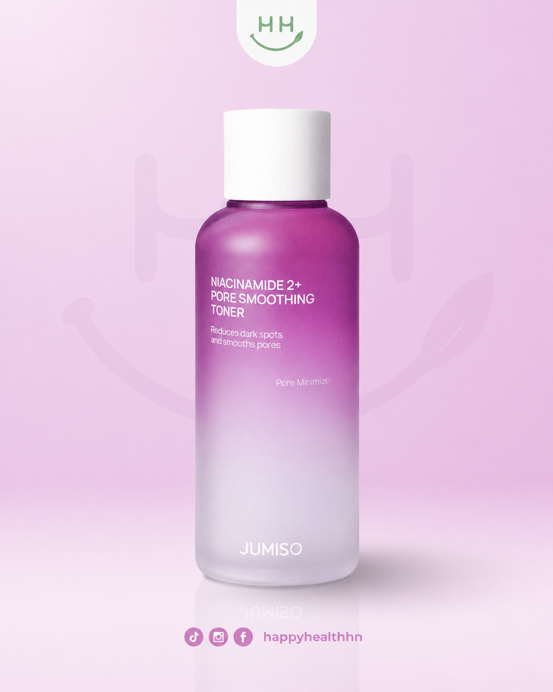 JUMISO Niacinamide 2+ Pore Smoothing Toner 205ml tóner exfoliante PHA BHA K-Beauty