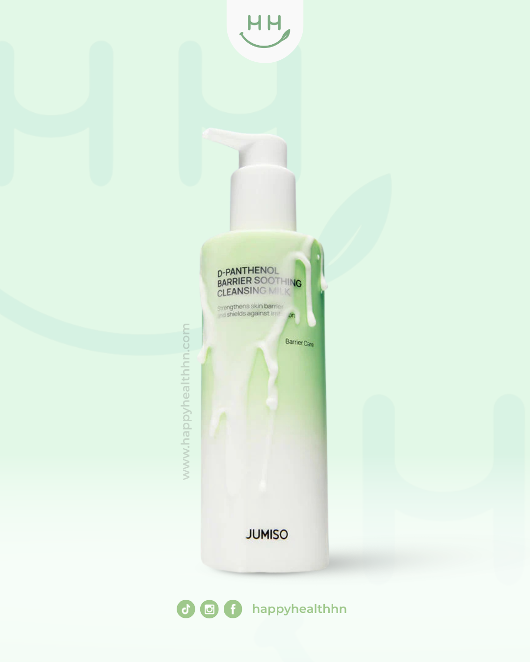 Jumiso D-Panthenol Barrier Soothing Cleansing Milk 300ml leche limpiadora ceramidas K-Beauty