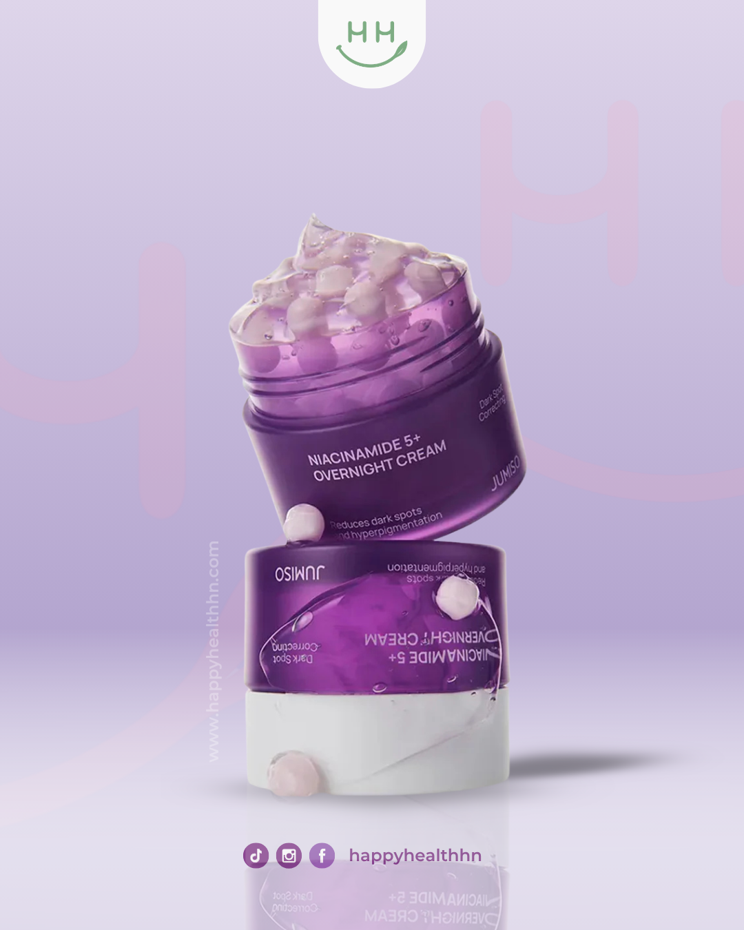 Jumiso Niacinamide 5+ Overnight Cream 50ml crema nocturna antimanchas con TXA y glutatión coreana