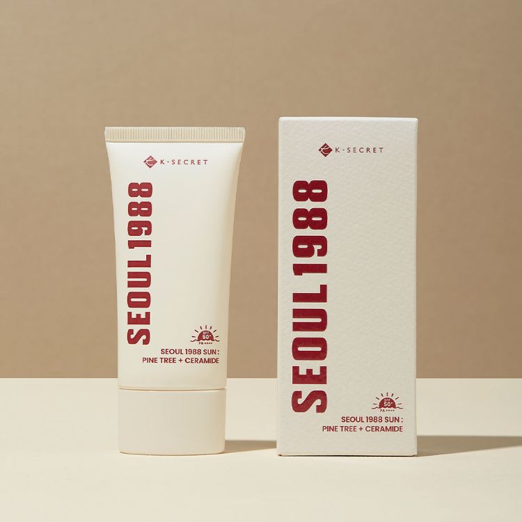 KSECRET Seoul 1988 Sun protector solar con extracto de pino y ceramidas 50ml