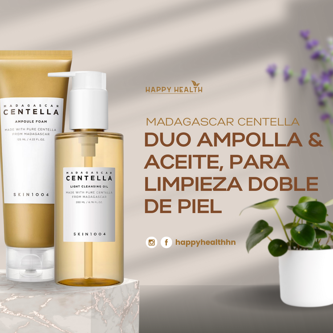 Skin1004 - Duo Espuma & Aceite, Limpieza doble profunda