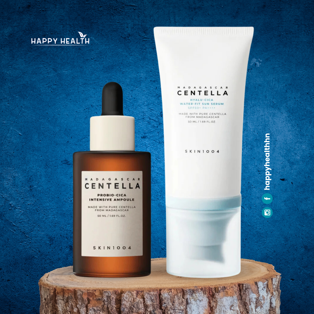 Skin1004 - Duo Glow, Protector Solar Hyalu-Cica & Sérum Probio-Cica