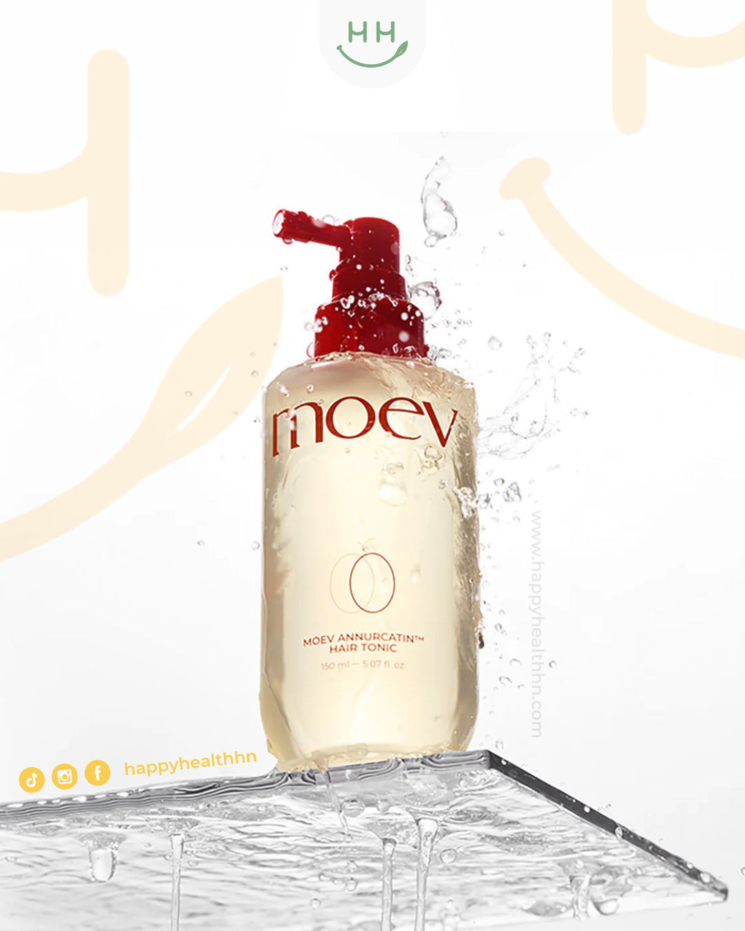 MOEV Annurcatin Hair Tonic 150ml spray anti caída 50 proteínas cafeína biotina K-Beauty
