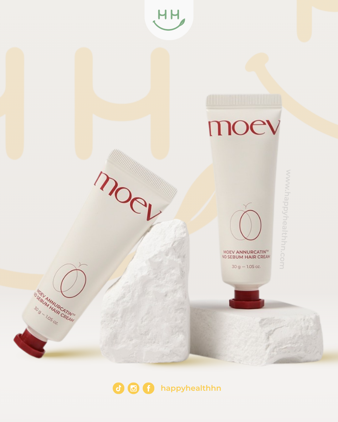 MOEV Annurcatin No Sebum Hair Cream 30g crema capilar control grasa biotina K-Beauty