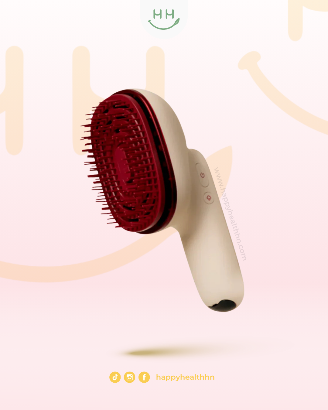 MOEV Hair Steamer Pro vaporizador capilar micro vibración cepillo 3D K-Beauty coreano