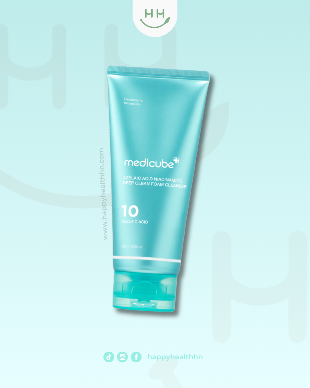 Medicube Azelaic Acid Niacinamide Deep Clean Foam Cleanser 120g limpiador K-Beauty