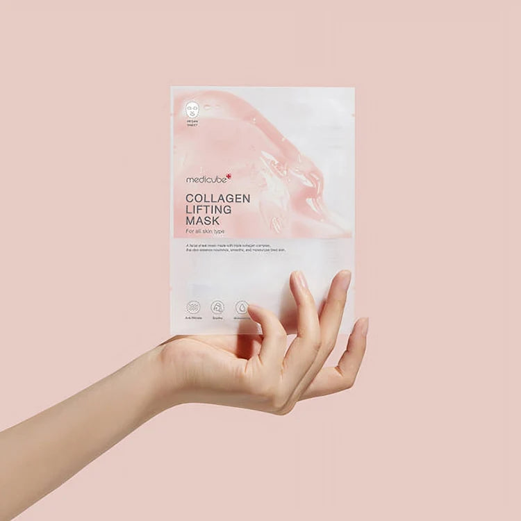 Medicube Collagen Lifting Mask 27g mascarilla anti-edad con colágeno y péptidos reafirmantes