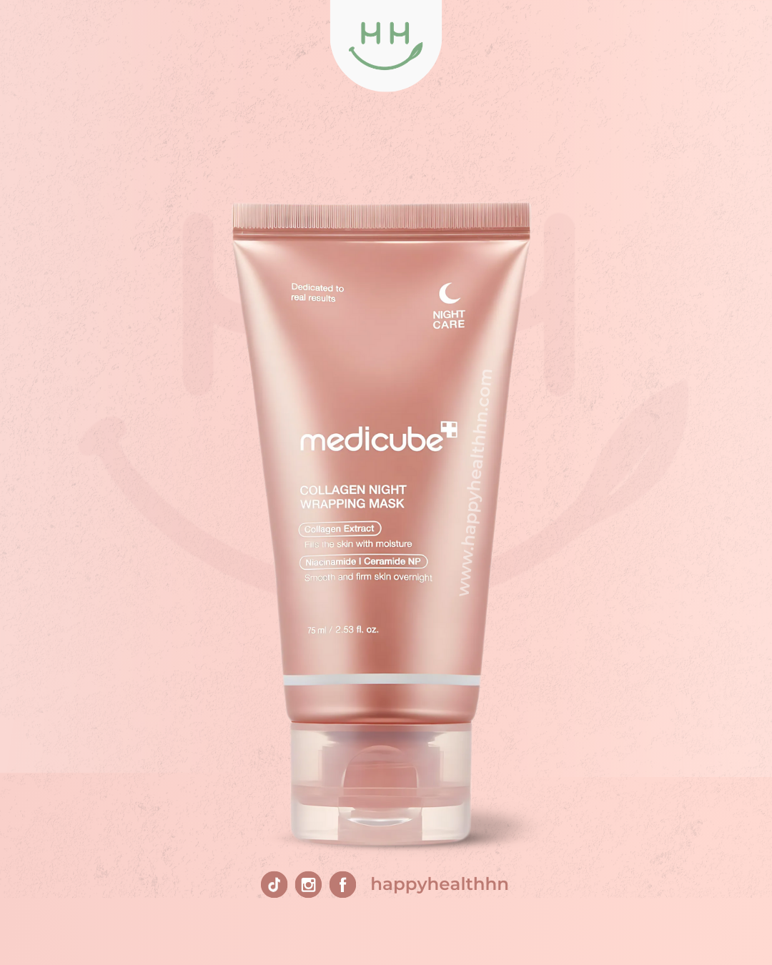 Medicube Collagen Night Wrapping Mask mascarilla nocturna reafirmante con colágeno