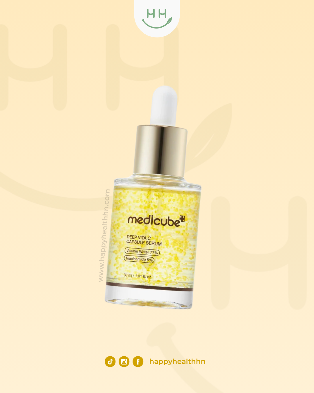 Medicube Deep Vita C Capsule Serum 30ml vitamina C encapsulada K-Beauty