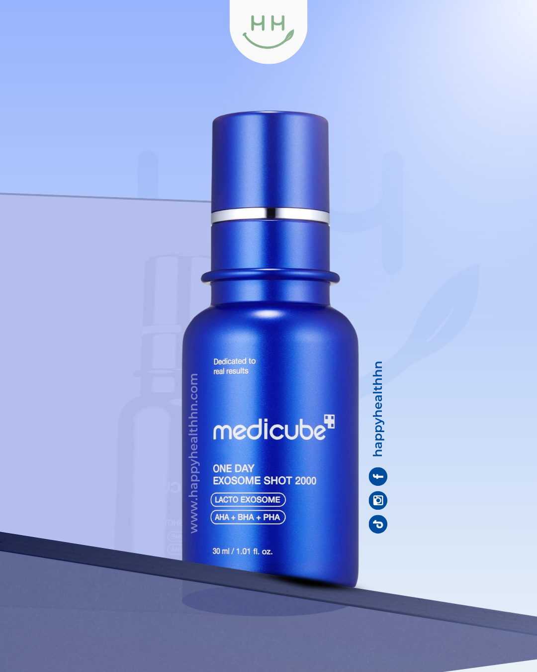 Medicube One-Day Exosome Shot Pore Ampoule 2000 ampolla exosomas minimizar poros 30ml
