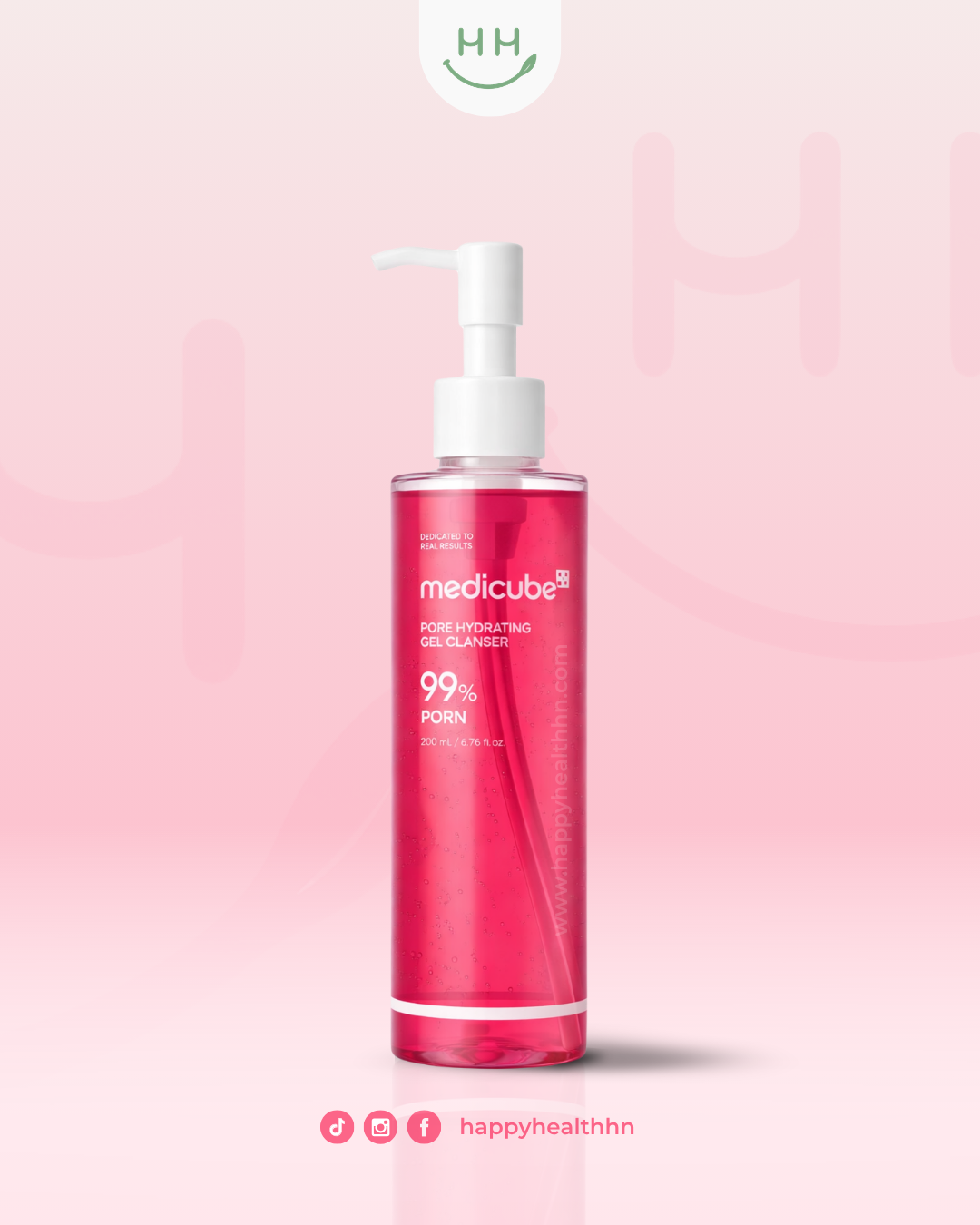 Medicube PDRN Hydrating Gel Cleanser limpiador facial con ADN de salmón y colágeno regenerador