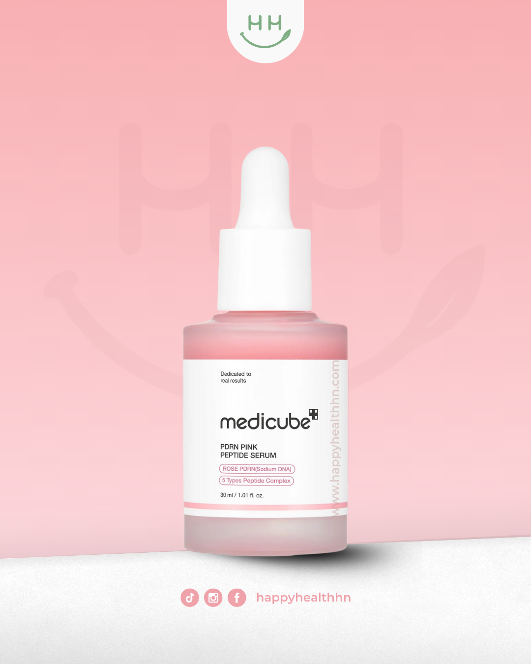 Sérum Medicube PDRN Pink con péptidos disponible en Honduras