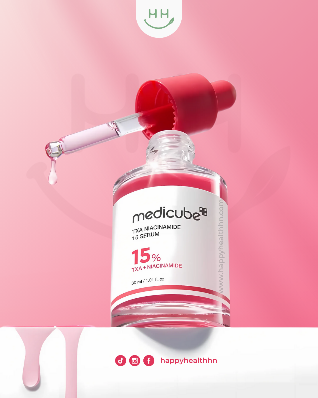 Medicube TXA Niacinamide 15 Serum concentración máxima para hiperpigmentación