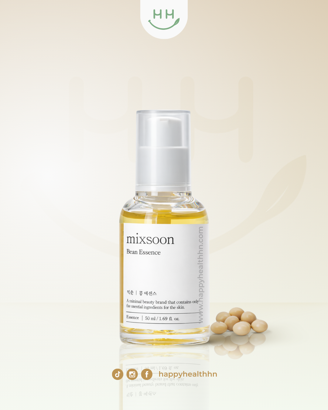 Mixsoon Bean Essence 50ml esencia facial con extractos de soja fermentada