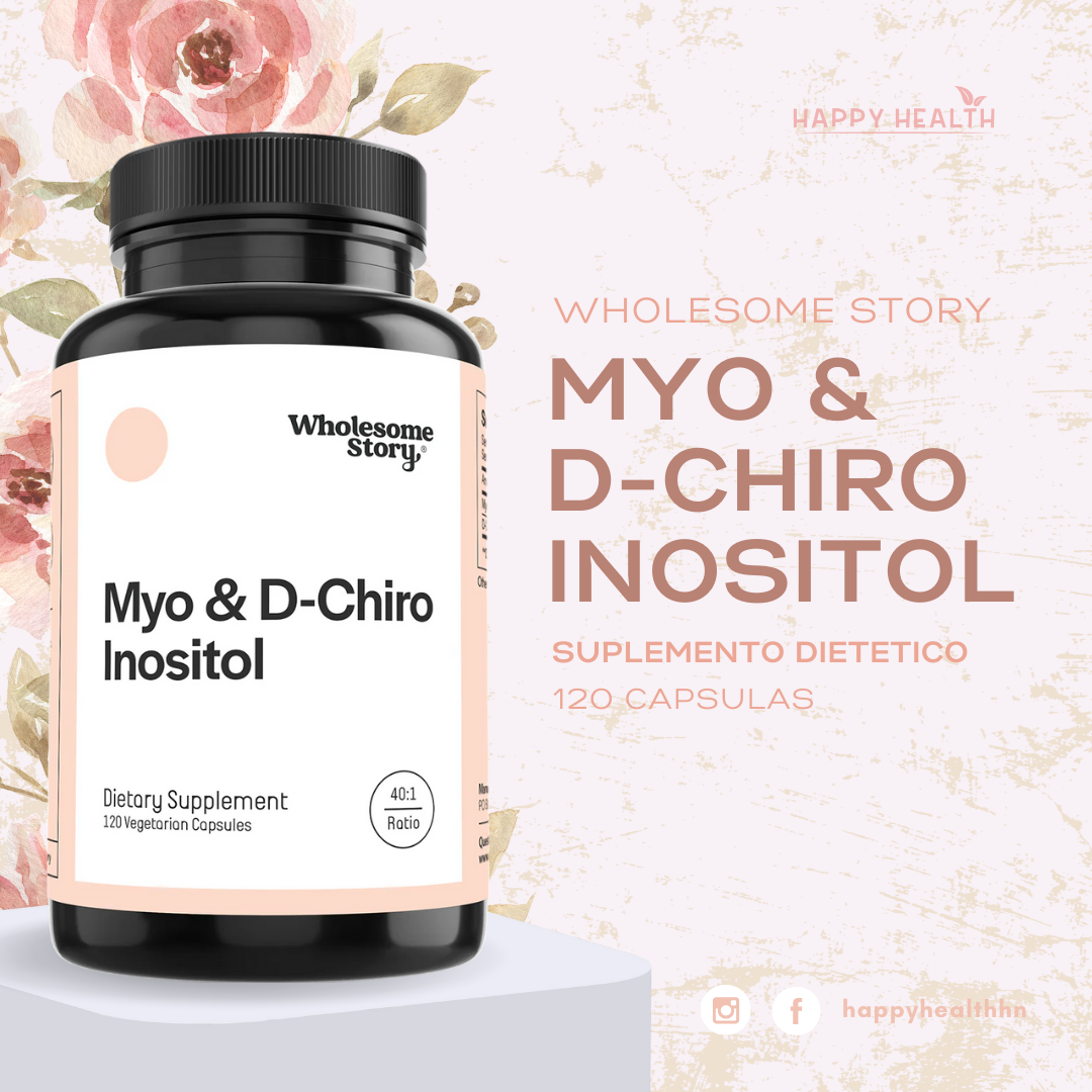 Wholesome Story - Myo & D-Chiro Inositol 120 tabletas