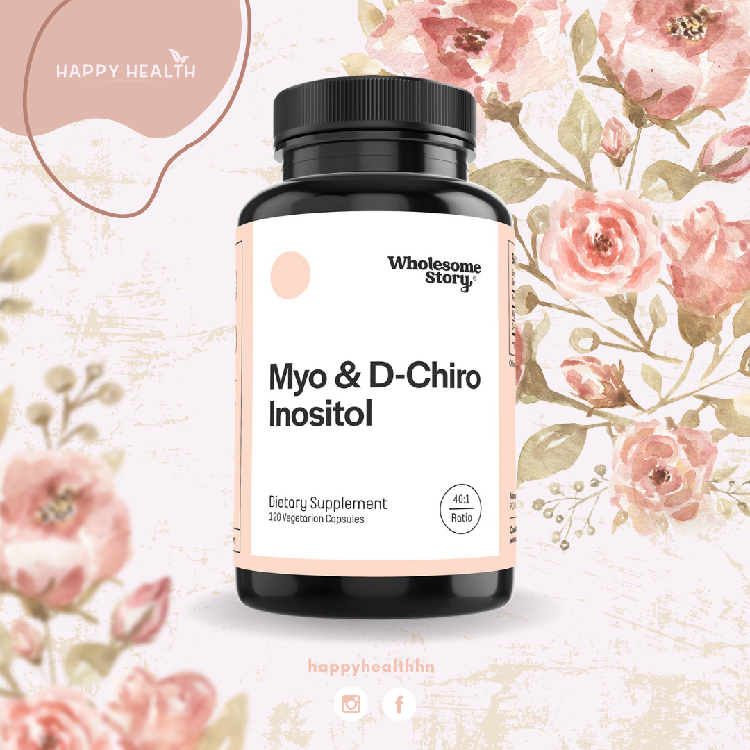 Wholesome Story - Myo & D-Chiro Inositol 120 tabletas