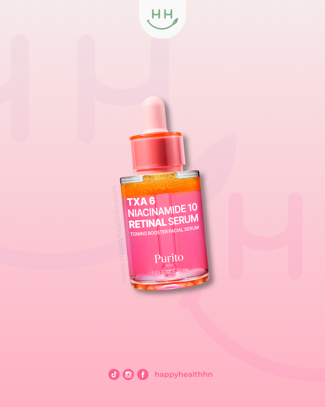 PURITO SEOUL TXA 6 Niacinamide 10 Retinal Serum antimanchas con 16% activos