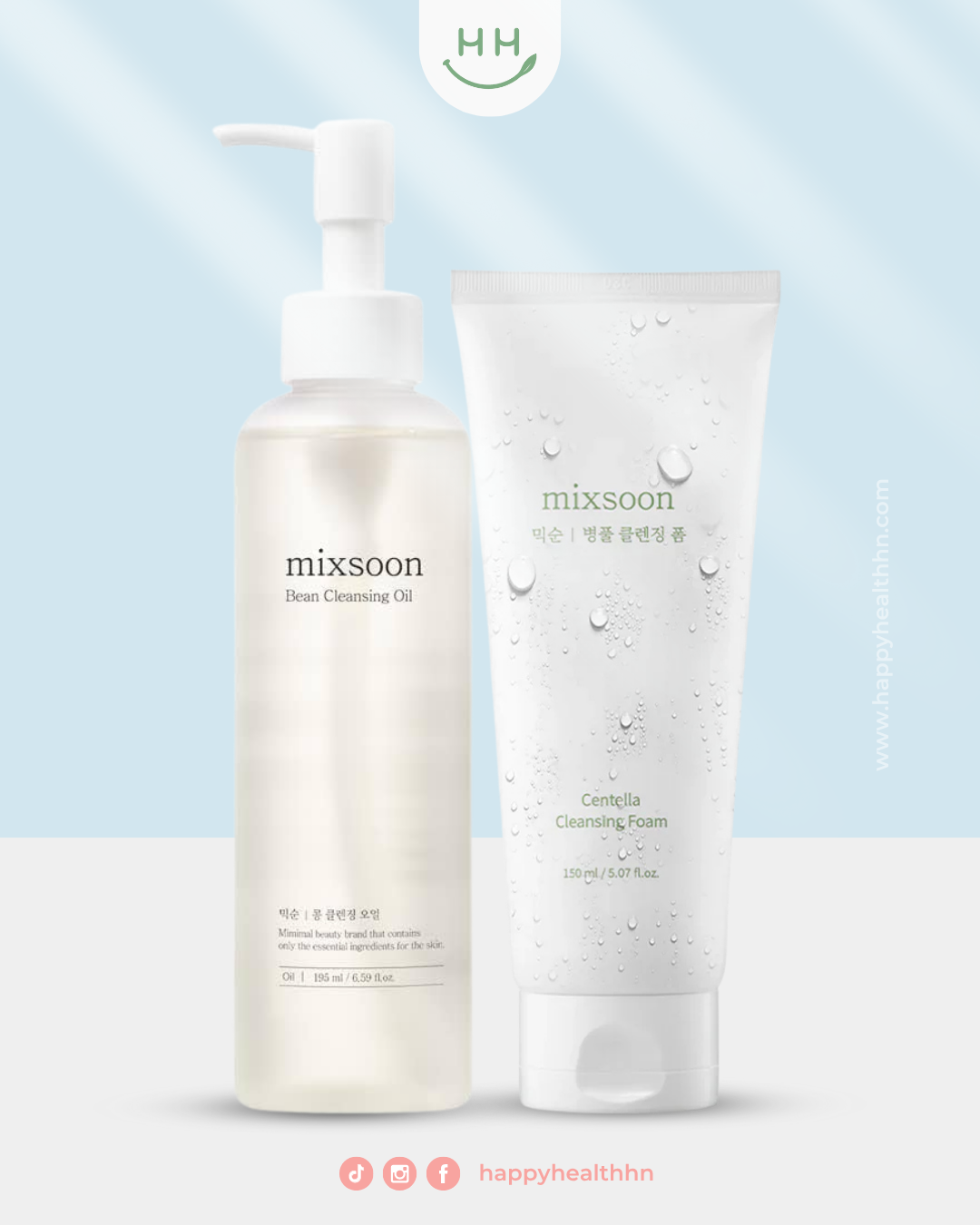 Mixsoon - Duo Doble Limpieza, Aceite + Espuma