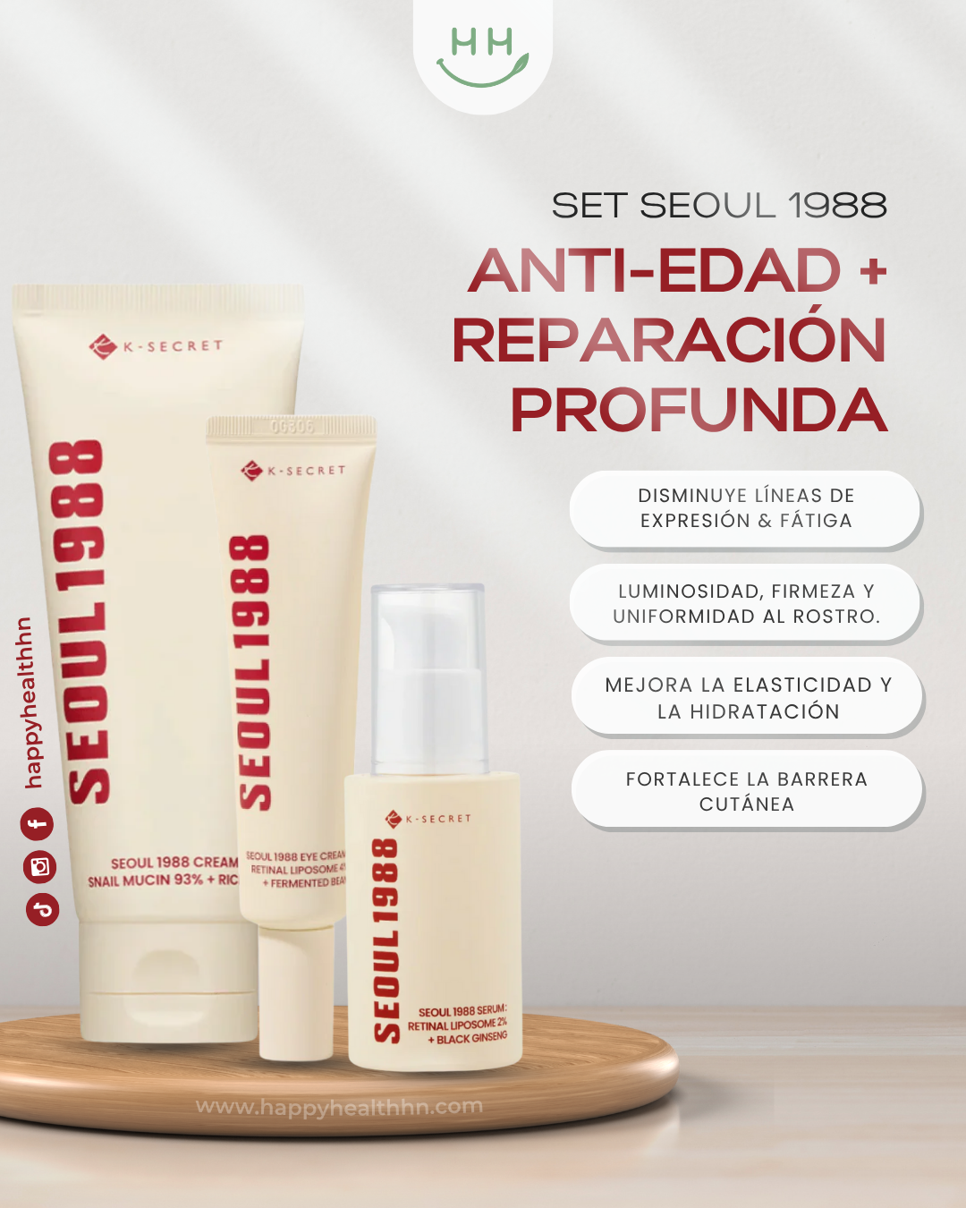 Set Seoul 1988: Antiedad, reparador y luminoso