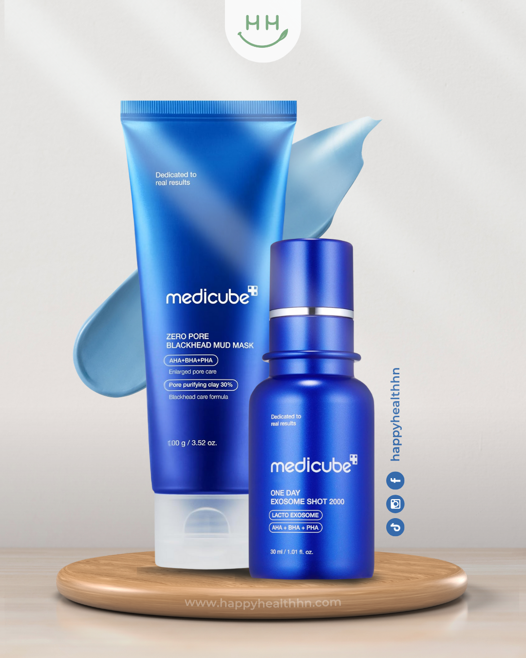 Duo Medicube #1 - Mejorar la textura de la piel, minimizar los poros y controlar el exceso de sebo.