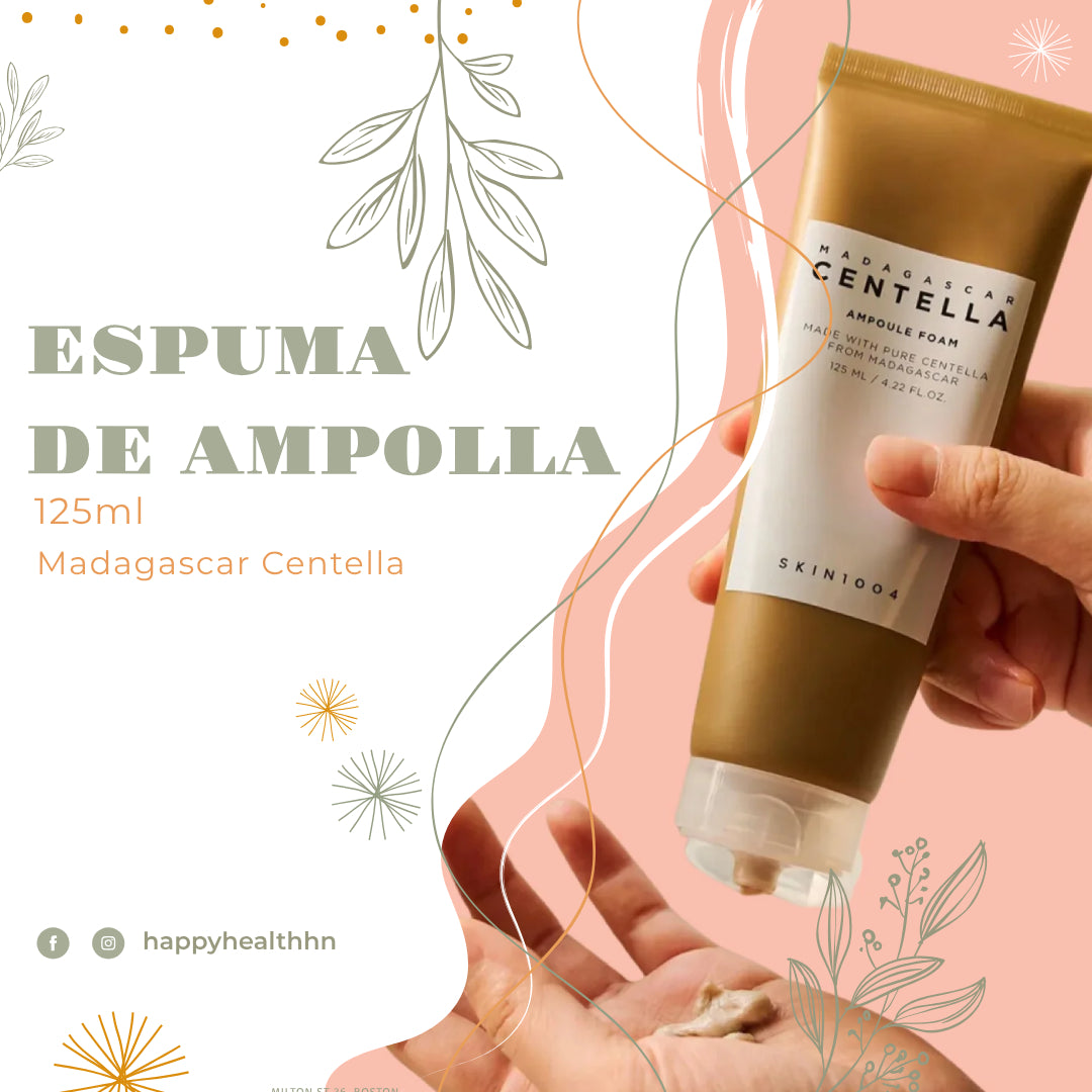 Skin 1004 - Espuma de Ampolla 125ml - Madagascar Centella