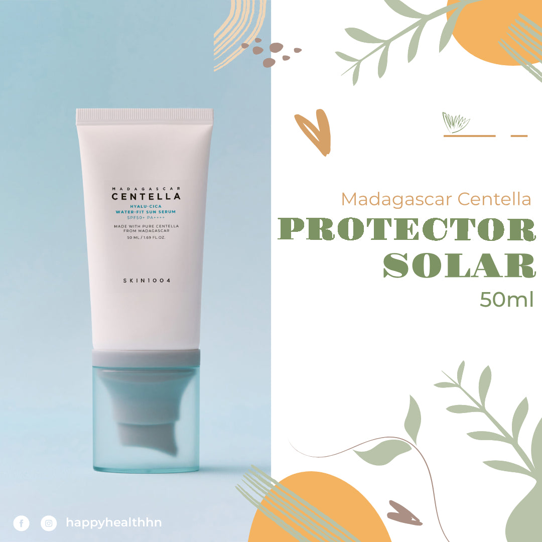 Bloqueador solar hidratante con ácido hialurónico y centella asiática – Skin1004