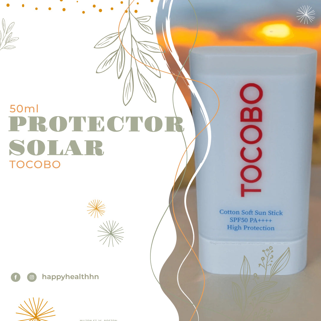 Tocobo Cotton Soft Sun Stick – protección solar portátil para piel grasa