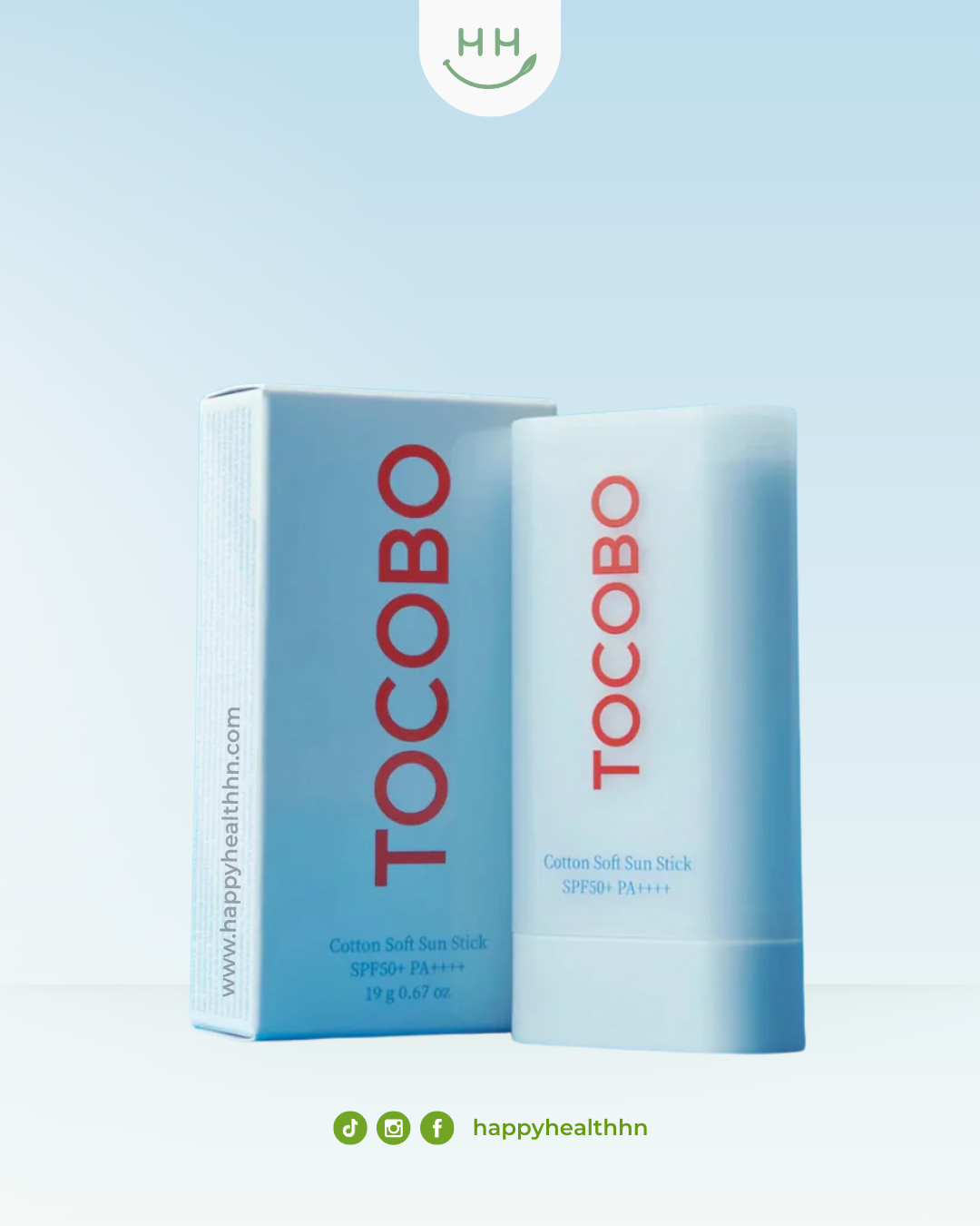 Protector solar en barra Tocobo SPF50 – acabado mate y control de grasa