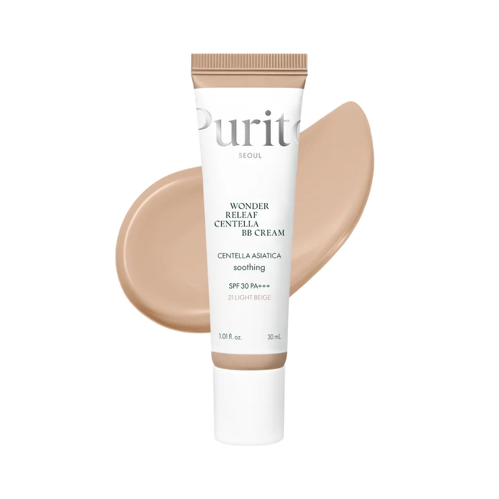 PURITO - BB Cream Calmante con 49% Centella Asiática SPF30