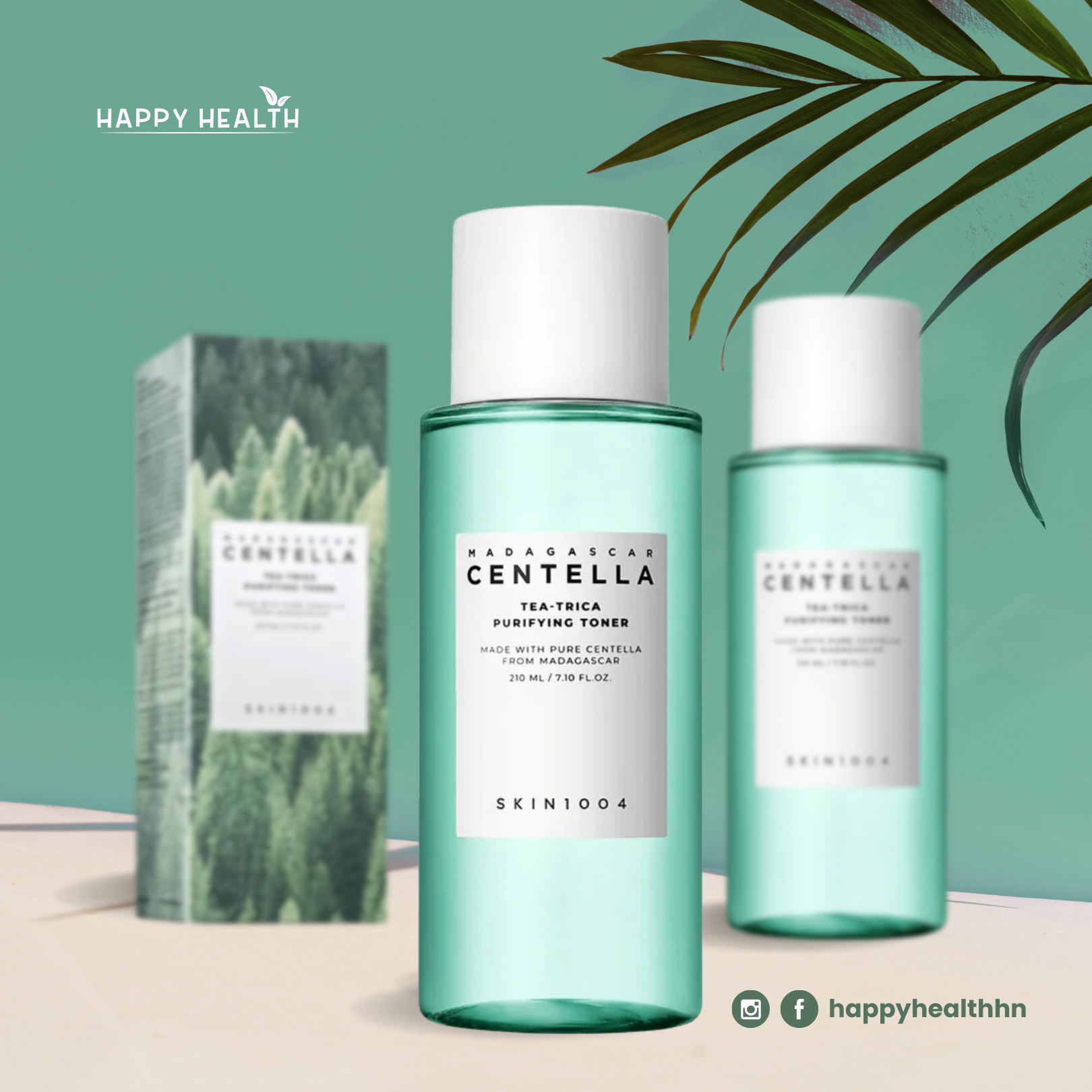 SKIN1004 Madagascar Centella Tea-Trica Purifying Toner tónico purificante para piel grasa 210ml